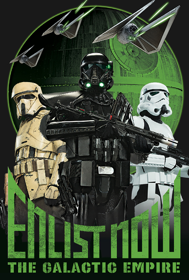 3Dポストカード Star Wars スター・ウォーズ ローグワン TROOPERS