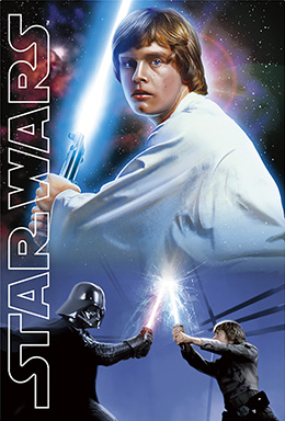 3Dポストカード STAR WARS スター・ウォーズ オリジナル・トリロジー Luke-Jedi
