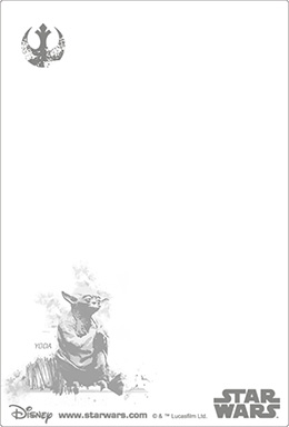 3Dポストカード STAR WARS スター・ウォーズ オリジナル・トリロジー Yoda