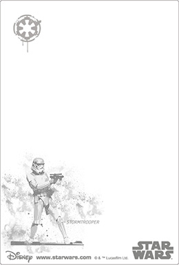 3Dポストカード STAR WARS スター・ウォーズ オリジナル・トリロジーエピソード Stormtrooper