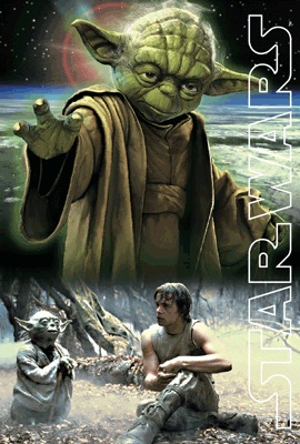 3Dポストカード スター・ウォーズ オリジナル・トリロジー Yoda