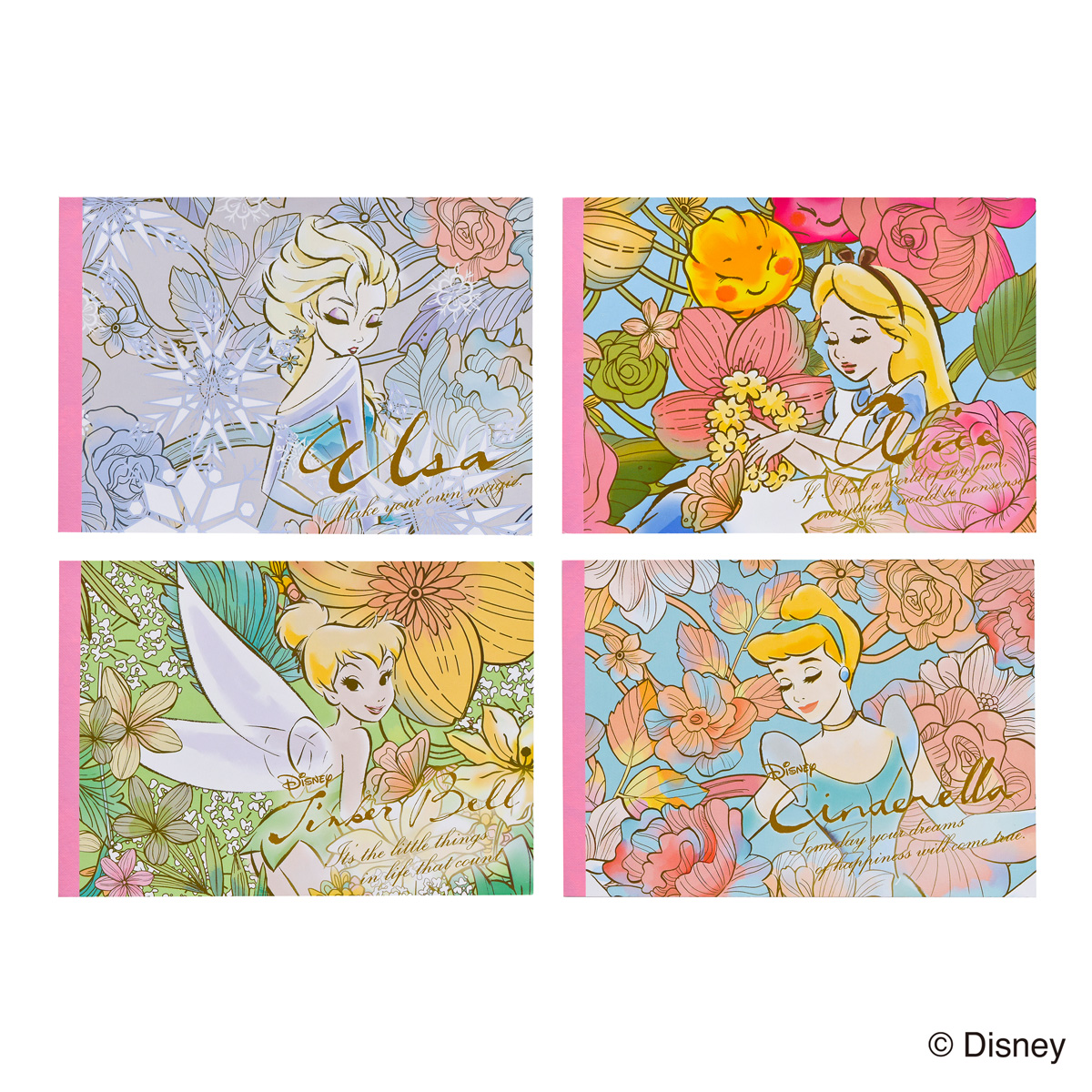 ロイヤルフローラルA6メモ