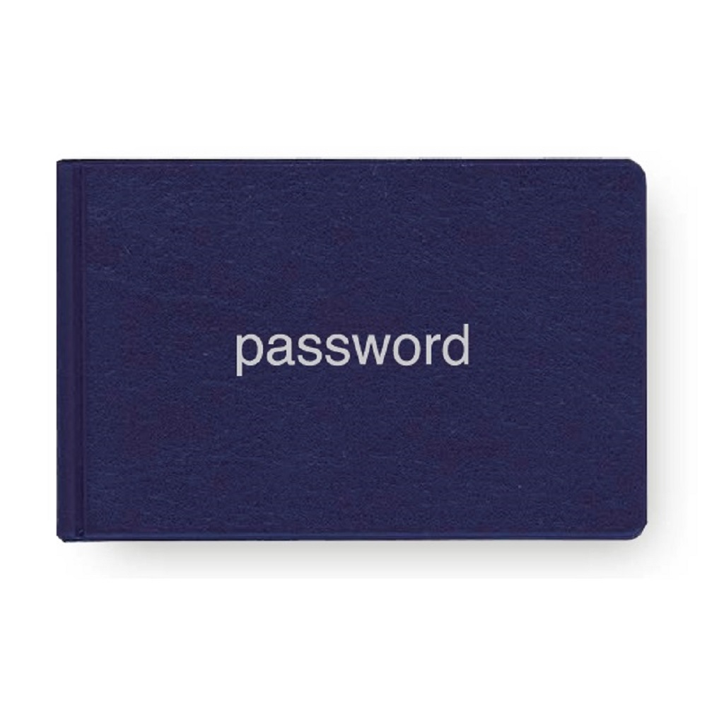 ID･パスワードブック ネイビー