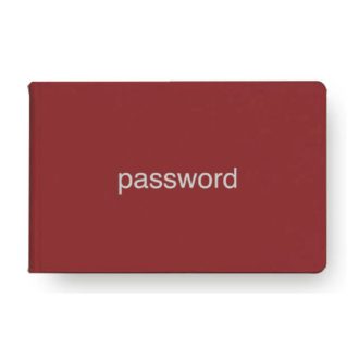 ID･パスワードブック レッド U1028
