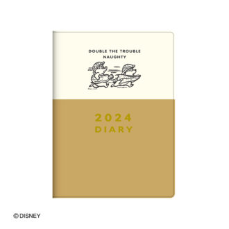 2024年1月始まり ディズニー Disney Diary B6 ウィークリー チップ＆デール E6178