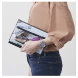 isshoni. ペンケース付ノートカバーPVC B6対応 クリアBE N1871