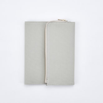 isshoni. ペンケース付手帳ノートカバー帆布 B6 ベージュ N1879