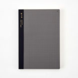isshoni.ノート ナンバー B6 方眼 ブラック R1743*2022年度グッドデザイン賞受賞商品