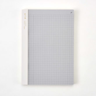 isshoni.ノート ナンバー A5 方眼 クリア R1744＊2022年度グッドデザイン賞受賞商品