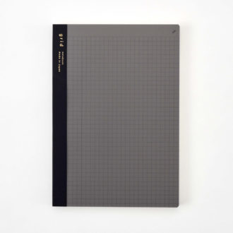 isshoni.ノート ナンバー A5 方眼 ブラック R1745＊2022年度グッドデザイン賞受賞商品