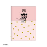 2024年1月始まり ディズニー Disney Diary B6 ウィークリー クラシックミッキー＆ミニー E6188
