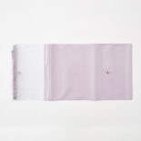isshoni.ペンケース付きノートカバーPVC B6 Rホワイト N1930