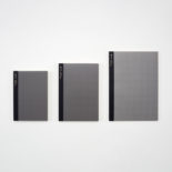 isshoni.ノート ナンバー B5 方眼 ブルー R1788*2022年度グッドデザイン賞受賞商品