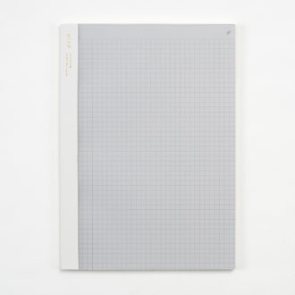 isshoni.ノート ナンバー B5 方眼 クリア R1786＊2022年度グッドデザイン賞受賞商品