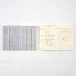 isshoni.ノート ナンバー B5 方眼 ブルー R1788*2022年度グッドデザイン賞受賞商品