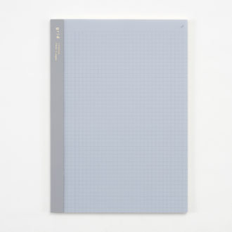 isshoni.ノート ナンバー B5 方眼 ブルー R1788＊2022年度グッドデザイン賞受賞商品