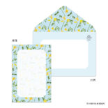 フルール デ パピエ ミニレターセット SKY BLUE S4765