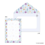 フルールデ パピエ ミニレターセット PALE BLUE S4768