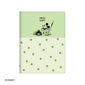 2024年1月始まり ディズニー Disney Diary B6 ウィークリー クラシックミッキー E6197