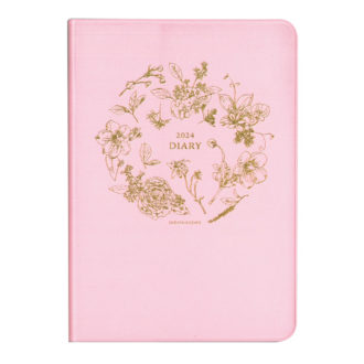 2024年4月始まり ミル MILL E9578 BOTANICAL マネジメント B6 ピンク