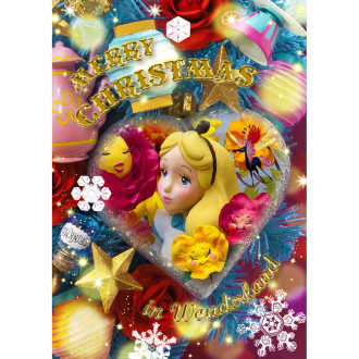 【優待】sisa 3Dポストカード クリスマスオーナメント アリス S3676Y