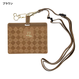 おとなのディズニー IDカードホルダー ブラウン N1501