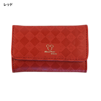 おとなのディズニー キーケース レッド N1515