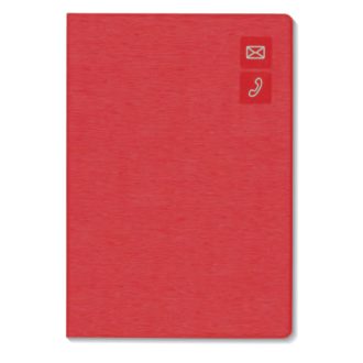 大きく書ける住所録 A5 ﾚｯﾄﾞ H8080