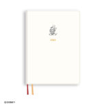 2026年1月始まり ディズニー Disney Diary B6 ウィークリー ミッキーホワイト E6205