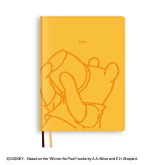 2026年1月始まり ディズニー Disney Diary B6 ウィークリー プー イエロー E6209