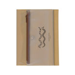 isshoni.ペンケース付きノートカバーPVC A5 2025巳 GD N6023