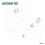 夜とカフェオレと日記帳 80周年限定 リトルミイ/ピンク R2399