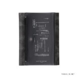 isshoni. ヨハク ノートカバー B6 モジトスウジ N6062