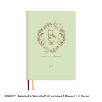 2027年1月始まり ディズニー B6ウィークリー プー MI