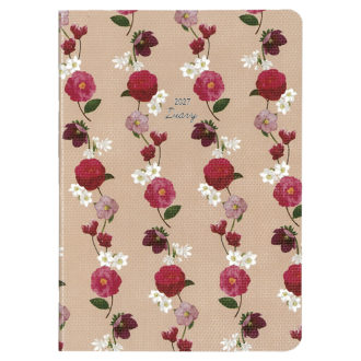 2027年1月始まり ミル MILL A6 Monthly FLEURS PK