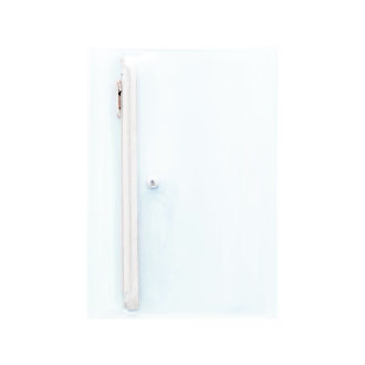 isshoni.ケース付ノートカバーPVC B6 クリアホワイト N6172