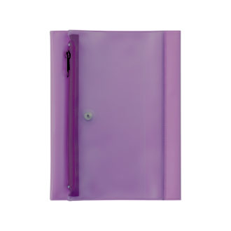 isshoni.ケース付ノートカバーPVC B6 ローズピンク N6176