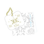 3Dグリーティングカード アナ雪 エルサ Beautiful Frame card S2421