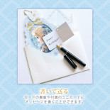 3Dグリーティングカード アナ雪 エルサ Beautiful Frame card S2421