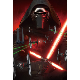 3Dポストカード スター・ウォーズ/フォースの覚醒 カイロ・レン the Attack of Kylo S3712