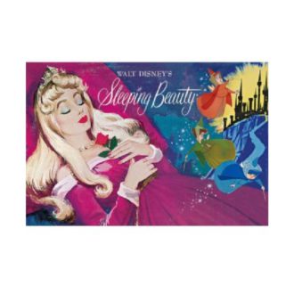 【優待】sisa 3Dポストカード 眠れる森の美女 オーロラ姫 VINTAGE ART SERIES S3718Y