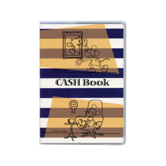 ディズニーホーム　キャッシュブック ネイビー J1327