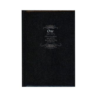 One Year Diary B6 ブラック R2133