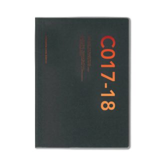 2017年4月始まり コネクトグラフィック CONNECT GRAPHIC Base V2454 1週間バーチカル B6 ブラック