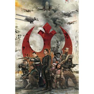 3Dポストカード STAR WARS スター・ウォーズ ローグワン REBEL ALLIANCE
