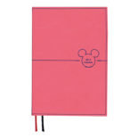 2017年1月始まり ディズニー Disney Diary ステッチワークミッキー 見開き1週間 A6 ピンク E6077