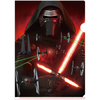3Dクリアファイル STAR WARS スター・ウォーズ/フォースの覚醒 カイロ・レン the Attack of Kylo