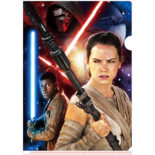 3Dクリアファイル STAR WARS スター・ウォーズ/フォースの覚醒 レイ フィン カイロ・レン Light vs Dark