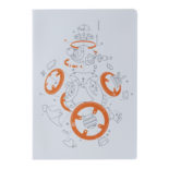 スター・ウォーズ エピソード8/最後のジェダイ B6ノート EngineeringDrawing BB-8