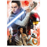 3Dクリアファイル スター・ウォーズ エピソード8/最後のジェダイ007 Rey&The Resista
